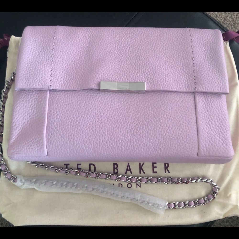 Ted Baker London Clarria Bow Leather Crossbody Bag - Picture 3 of 6